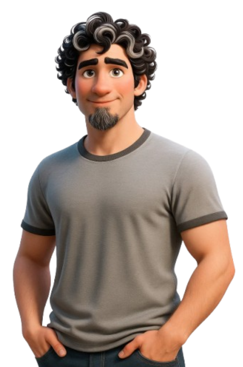 Foto de perfil estilo pixar